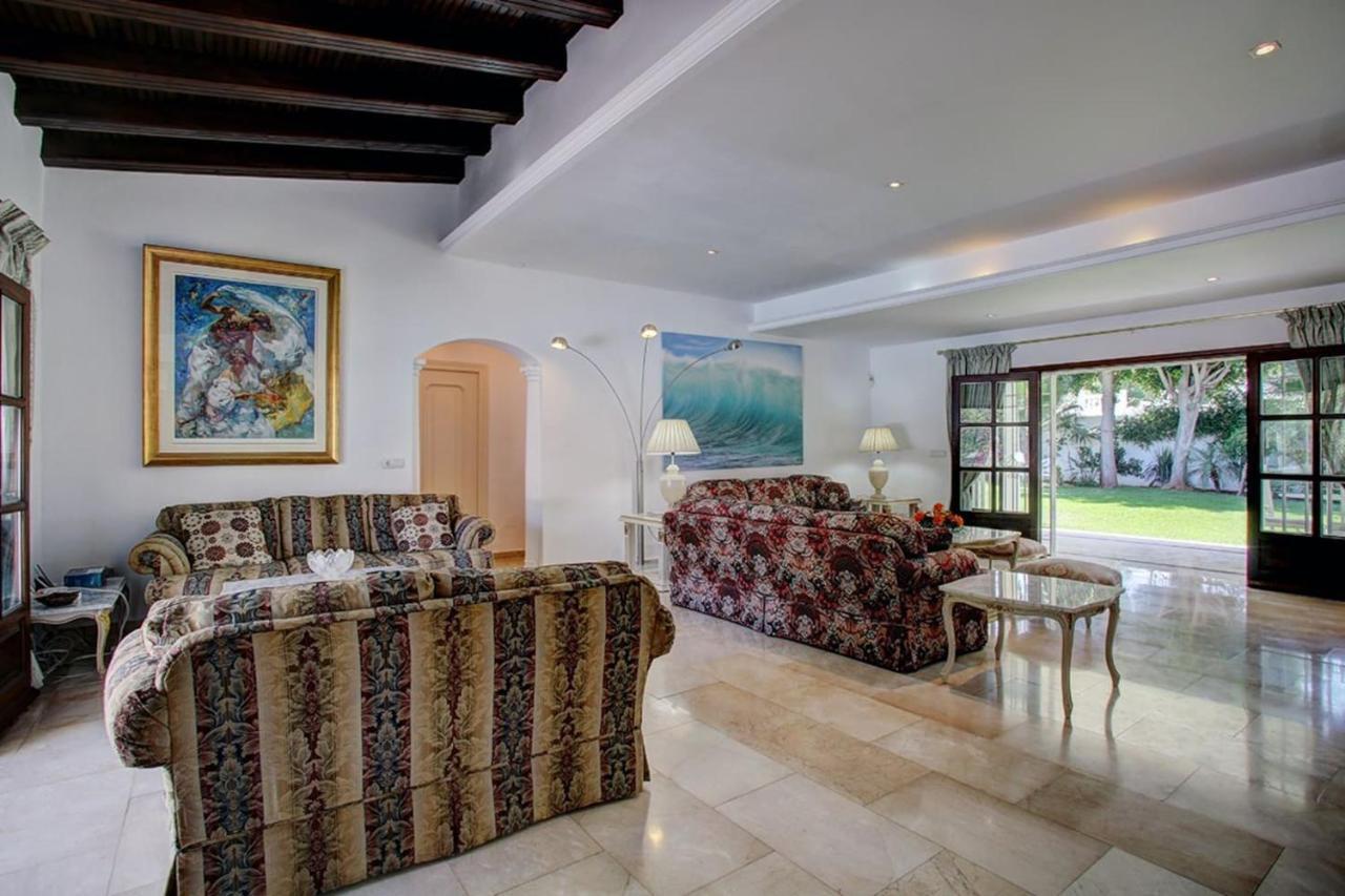 Exclusive Villa Las Palmeras Puerto Banus With Heated Private Swimming Pool, Marbella, Spain Kültér fotó